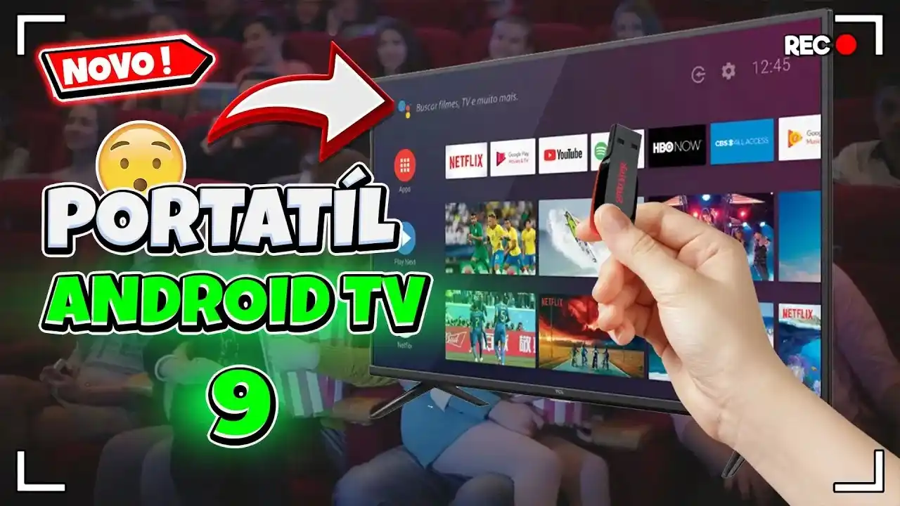 Fácil Android TV Portable | TV BOX Direto do Pen Drive P/ PC & NOTEBOOK