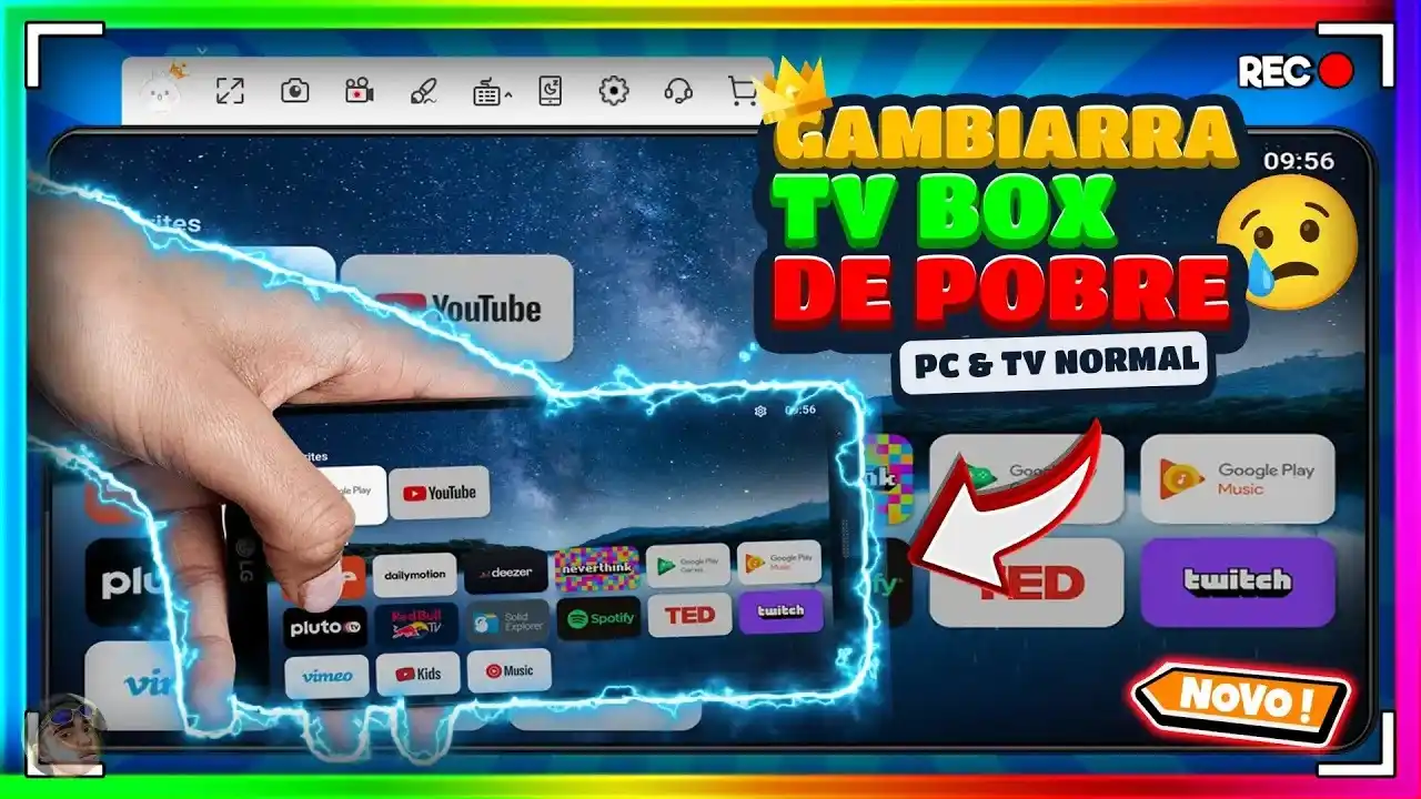 😱 COMO Transformar QUALQUER TV em SMART TV! 📺